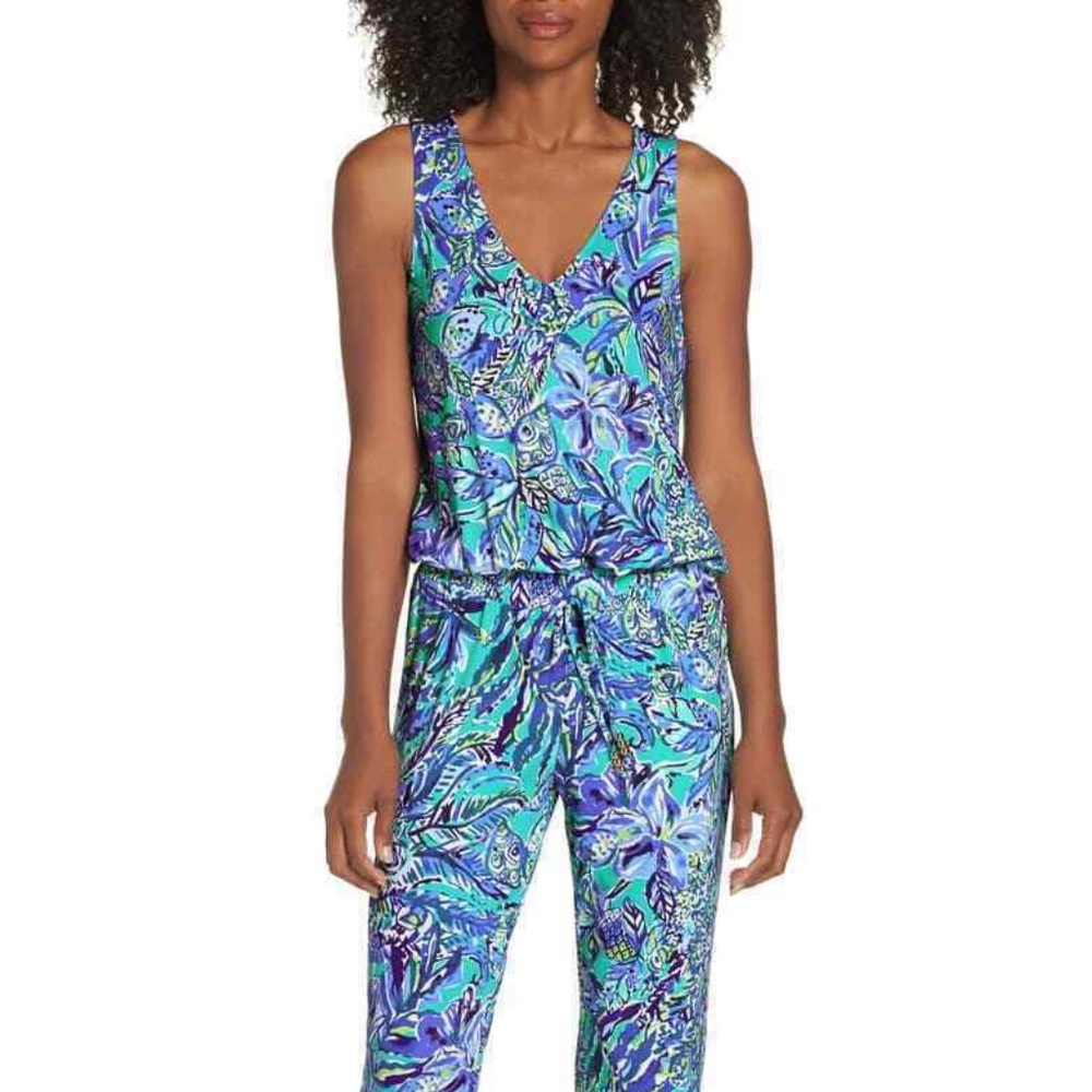 Lilly Pulitzer Paulina Jumpsuit EUC